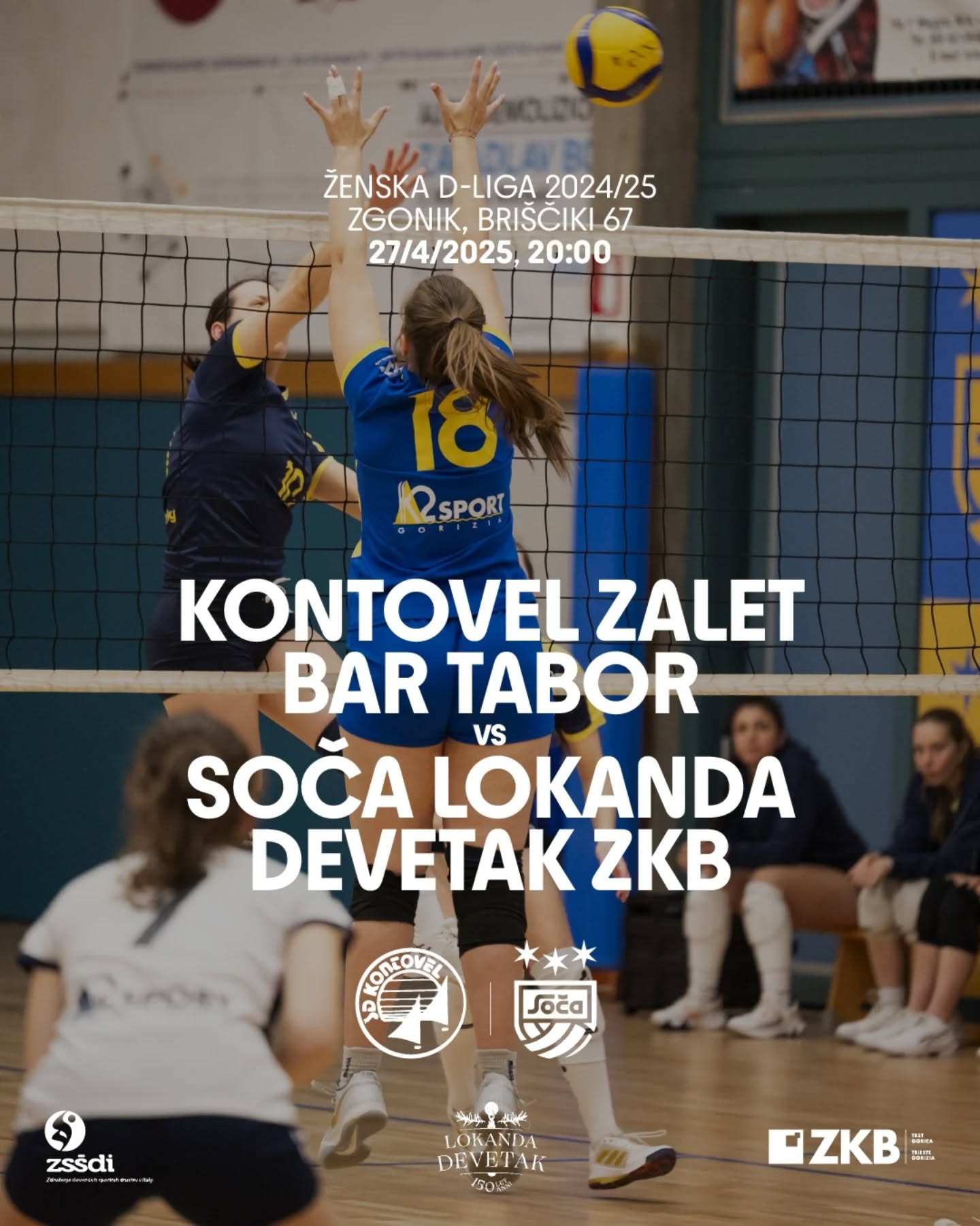 D liga: Derby pri tržaškem Kontovelu