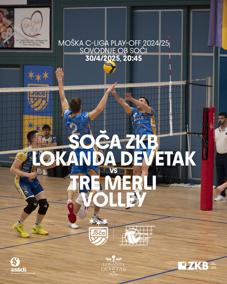 C liga: Soča gosti Tre Merli